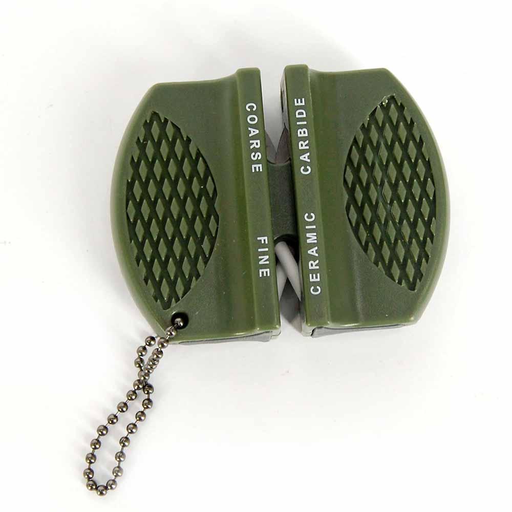 Aiguiseur lame multiple compact - Vert armée - Miltec