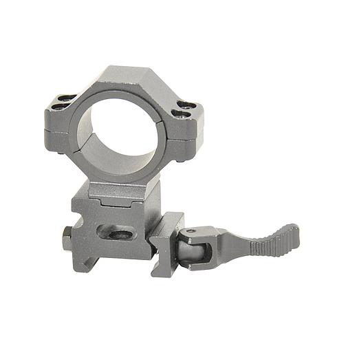 Anneaux de fixation à démontage rapide - 2 pièces - Noir - Swiss Arms