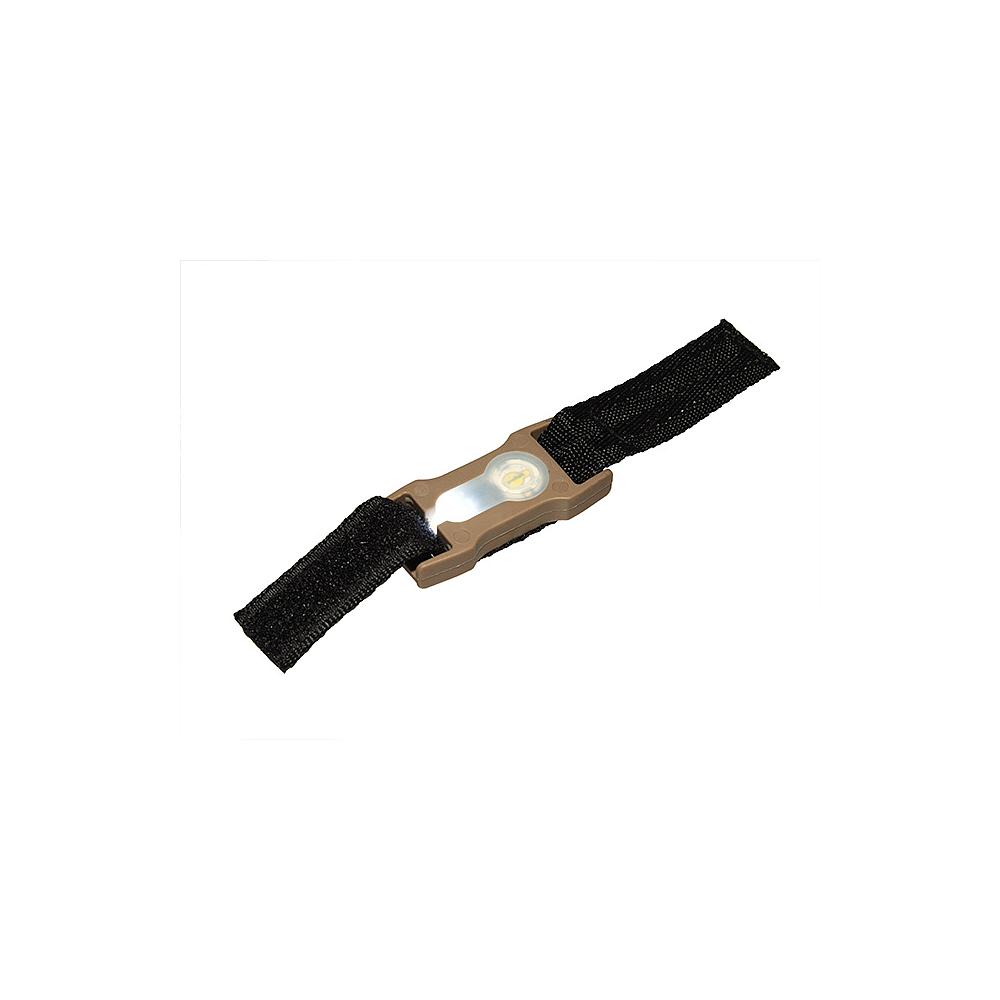 Attache Velcro Compact avec lampe Led - Noir - FMA