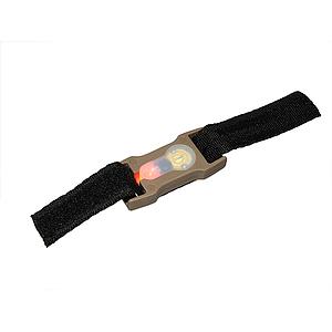 Attache Velcro Compact avec lampe Led - Noir - FMA