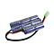 Batterie airsoft INTELLECT NIMH 9,6v 1600 MAH SIG 556 HOLO RAS 