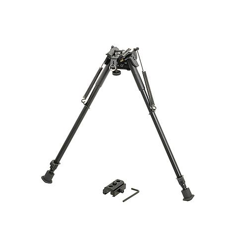 BI PIED réglable – 13 étapes – Compatible rail Ris – Noir - ACM