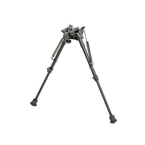 BI PIED réglable - 9 étapes - compatible rail – Noir - ACM