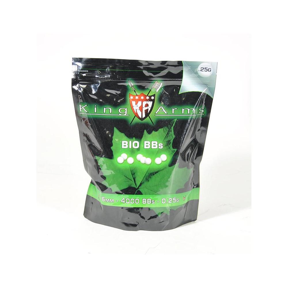 Billes Bio Blanches 0,25gr - Sac de 1kg - Swiss Arms