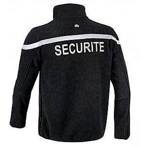 Blouson polaire Sécu-One Sécurité - Noir
