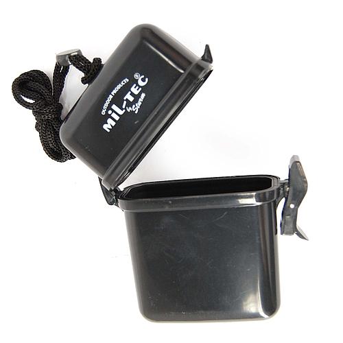 Boite étanche 110 x 70 x 25 mm - Noir - Miltec