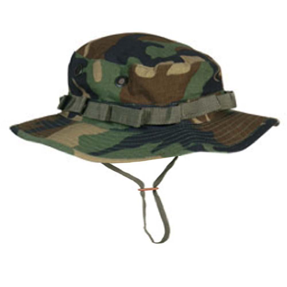 Boonie Hat, camouflage woodland - Miltec