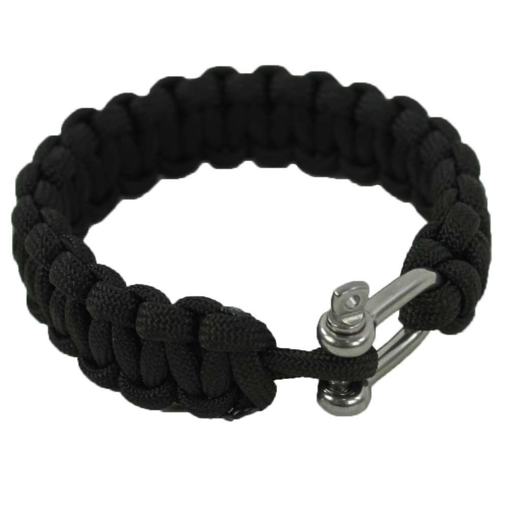 Bracelet paracorde avec manille 15mm - Miltec -