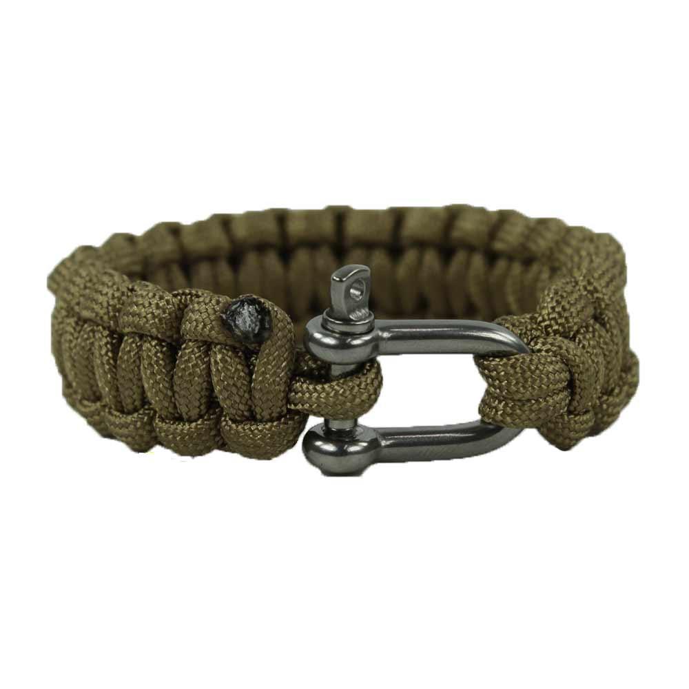Bracelet paracorde avec manille 15mm - Miltec -