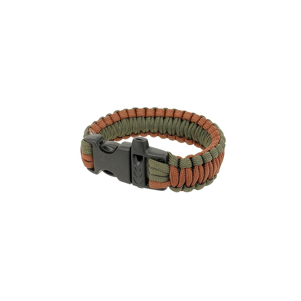 Bracelet paracorde survival  (Marron)