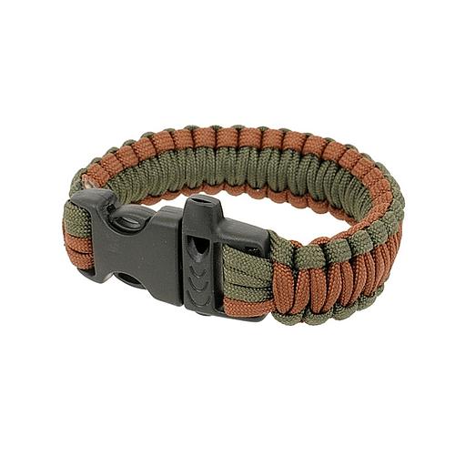 Bracelet paracorde survival  (Marron)