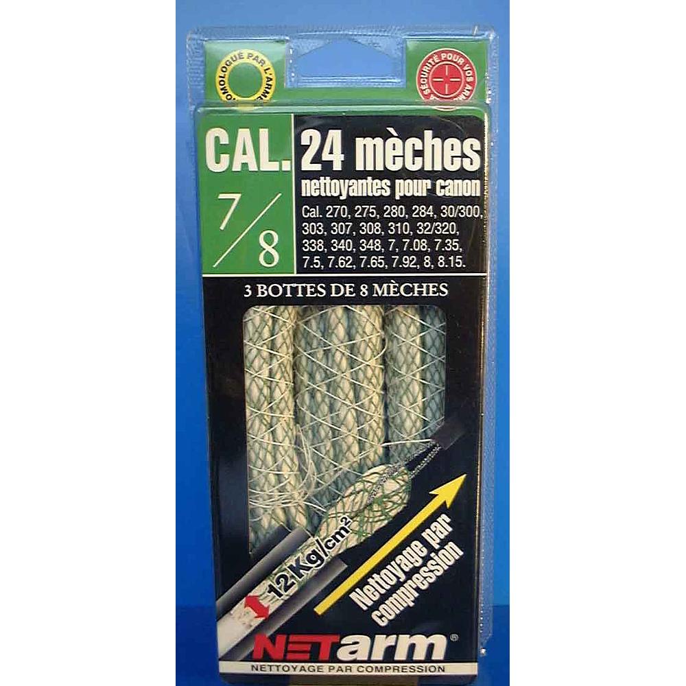 Bte 24 meches vertes