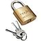 Cadenas laiton 50 mm - 3 clés - TOE Pro