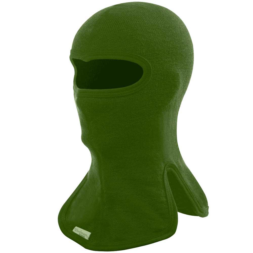 Cagoule balaclava ullfrotté 400 gr woolpower vert