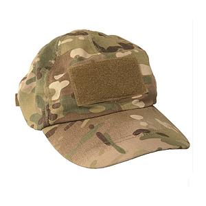Casquette Militaire Mil-Tec Camouflage Réglable - Avec Plaques Patch, Neuve