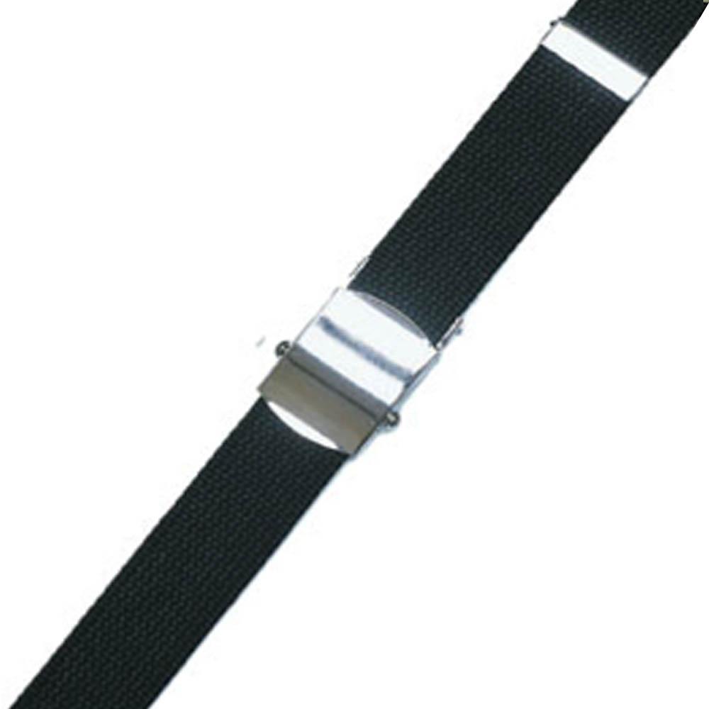 Ceinture militaire sangle attache boucle - Noir - MFH