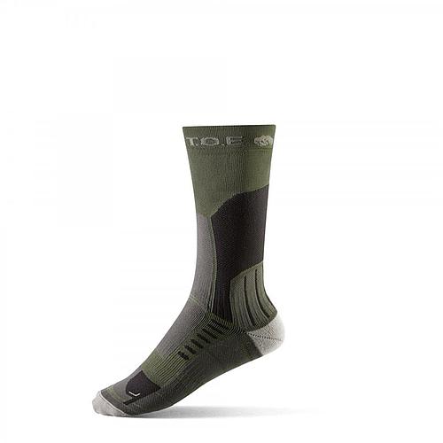 Chaussettes Climat Chaud Longues Marches - Vert - Toe Pro
