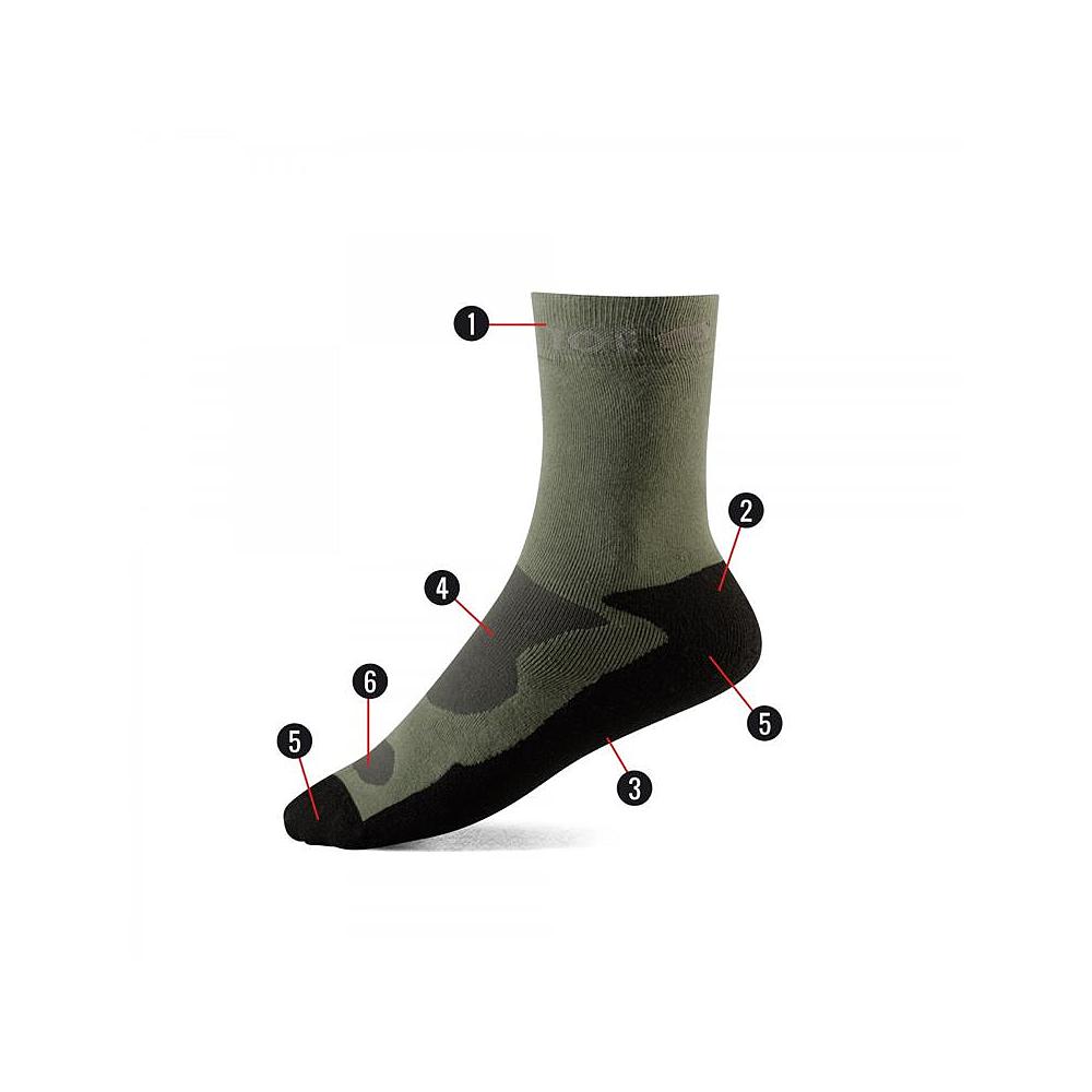 Chaussettes Tout Temps - Vert - Toe Pro