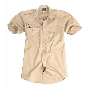Chemise Miltec Manches Courtes - Beige