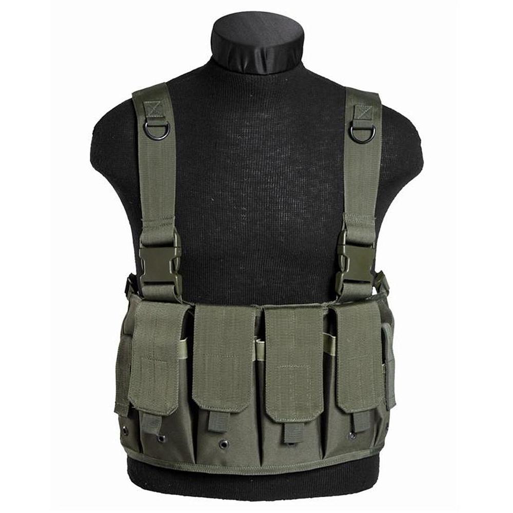 Chest Rig Miltec Multi Chargeurs (Vert)