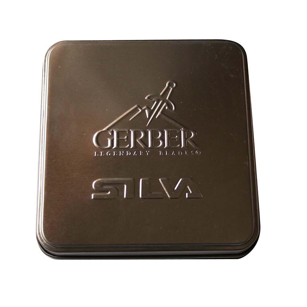 Coffret GERBER Shortcut - Carabiner Boussole - Noir