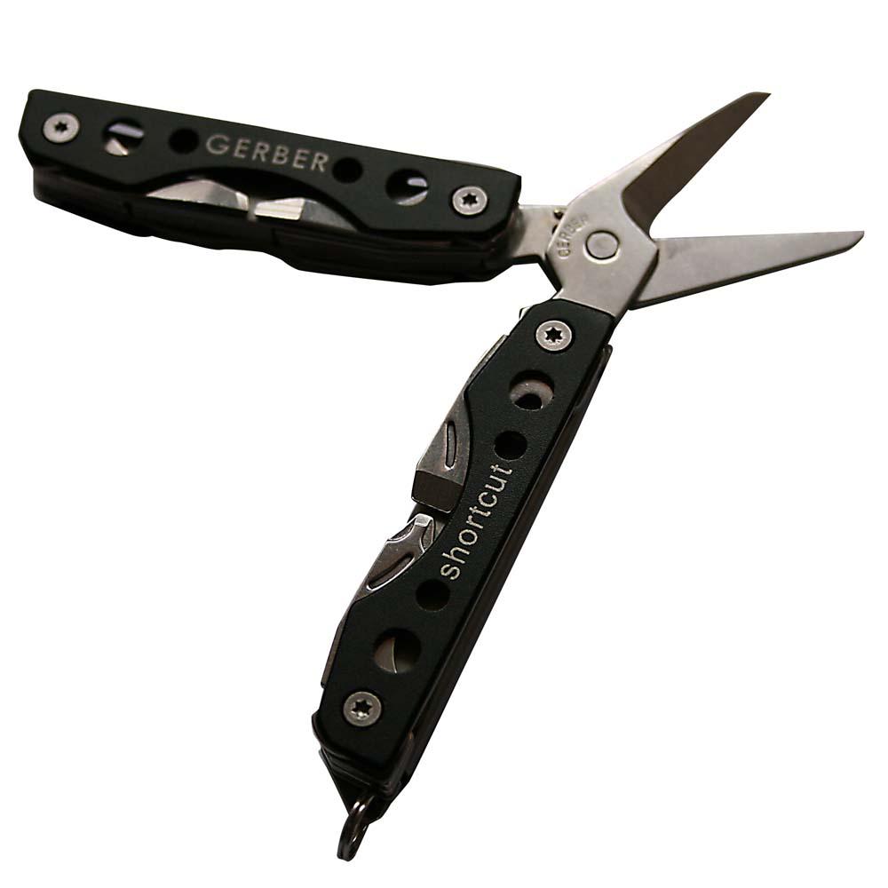 Coffret GERBER Shortcut - Carabiner Boussole - Noir