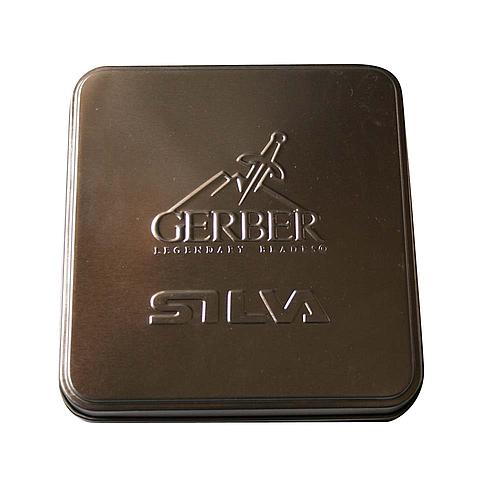 Coffret GERBER Shortcut - Carabiner Boussole - Noir