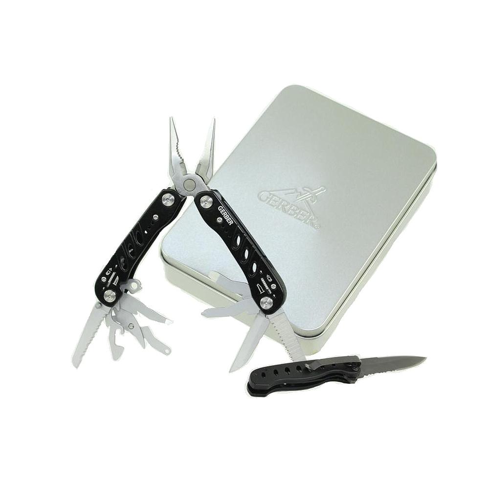 Coffret pince et couteau - Noir - Gerber Evo