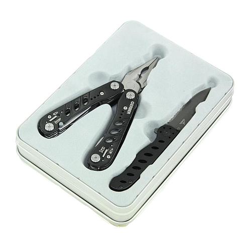 Coffret pince et couteau - Noir - Gerber Evo