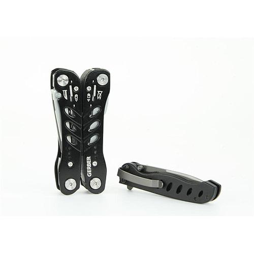 Coffret pince et couteau - Noir - Gerber Evo