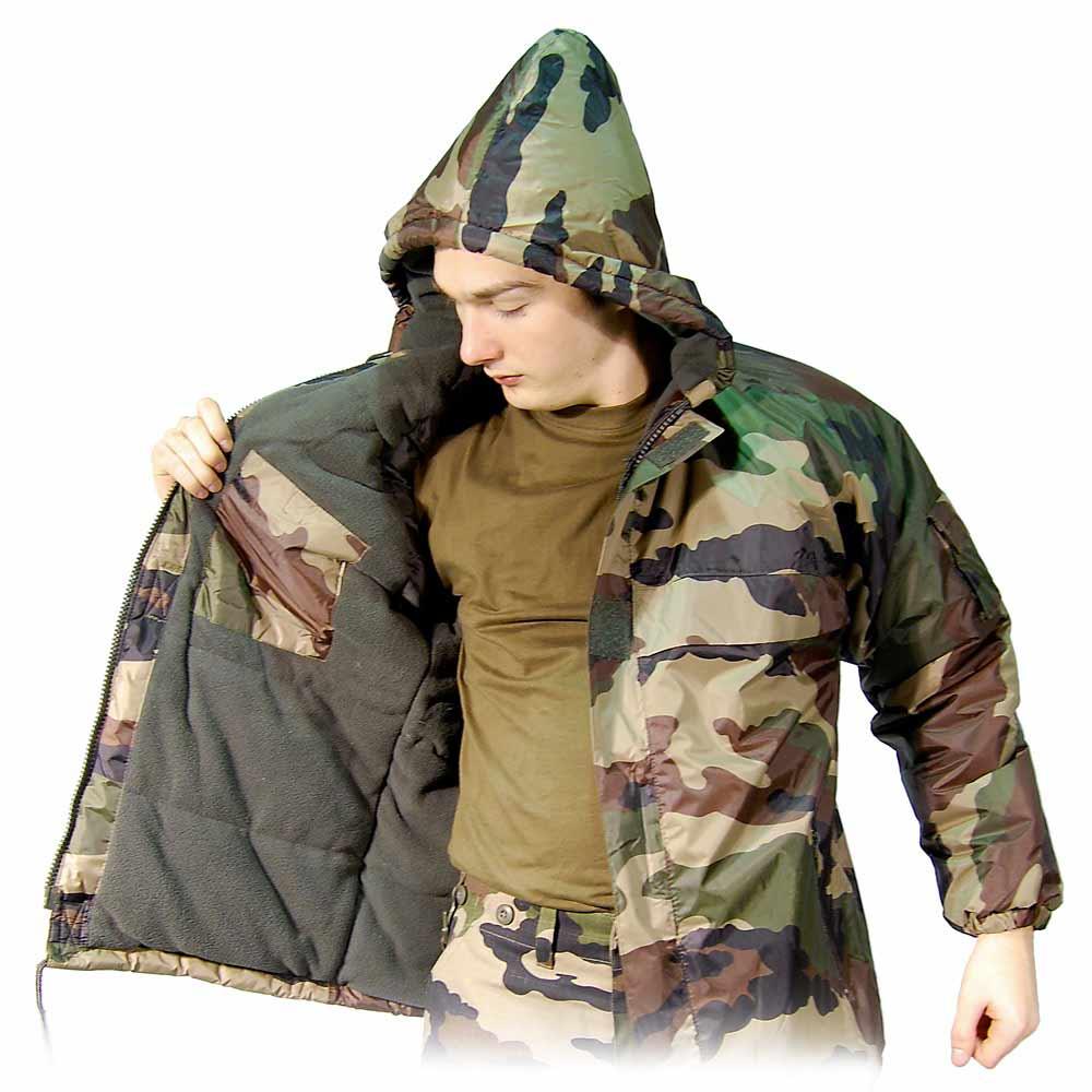 Coupe vent fourré tempête