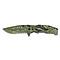 Couteau Albainox - Camo Vert - Lame  : 8.5 cm