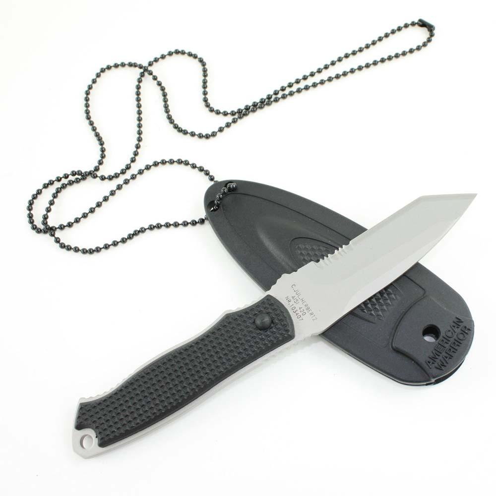 Couteau de Cou Herbertz Noir 8 cm 