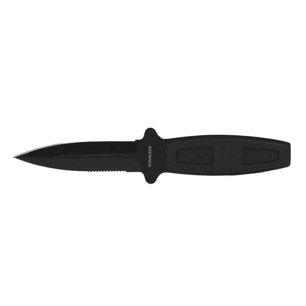 Couteau de plongée fourreau en plastique noir
