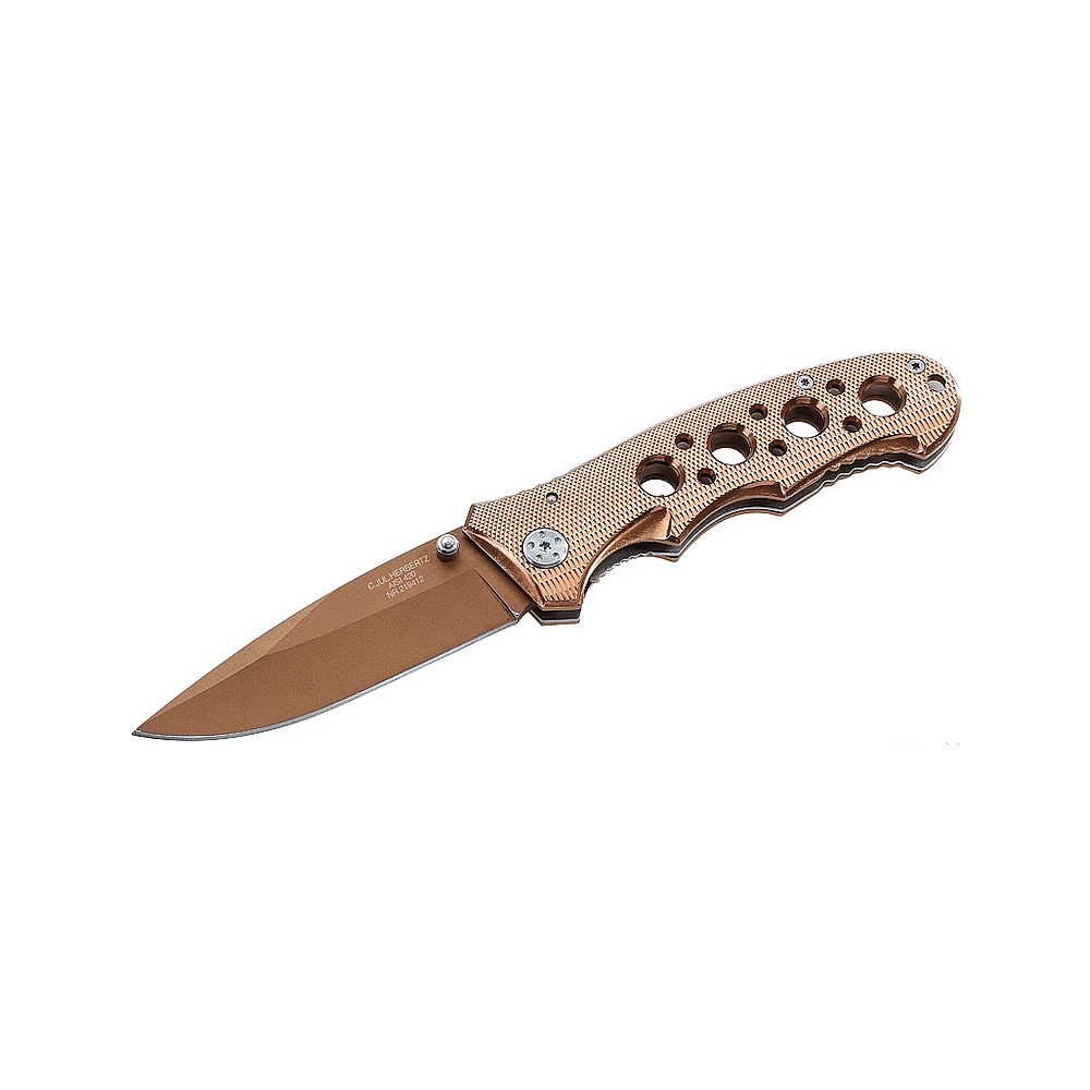 Couteau HERBERTZ Alu Bronze