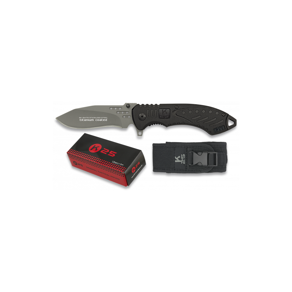 Couteau K25 Plaquettes en G11 Lame - 9.4CM