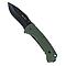 Couteau one-hand G10440 S/Steel (Vert) - Miltec