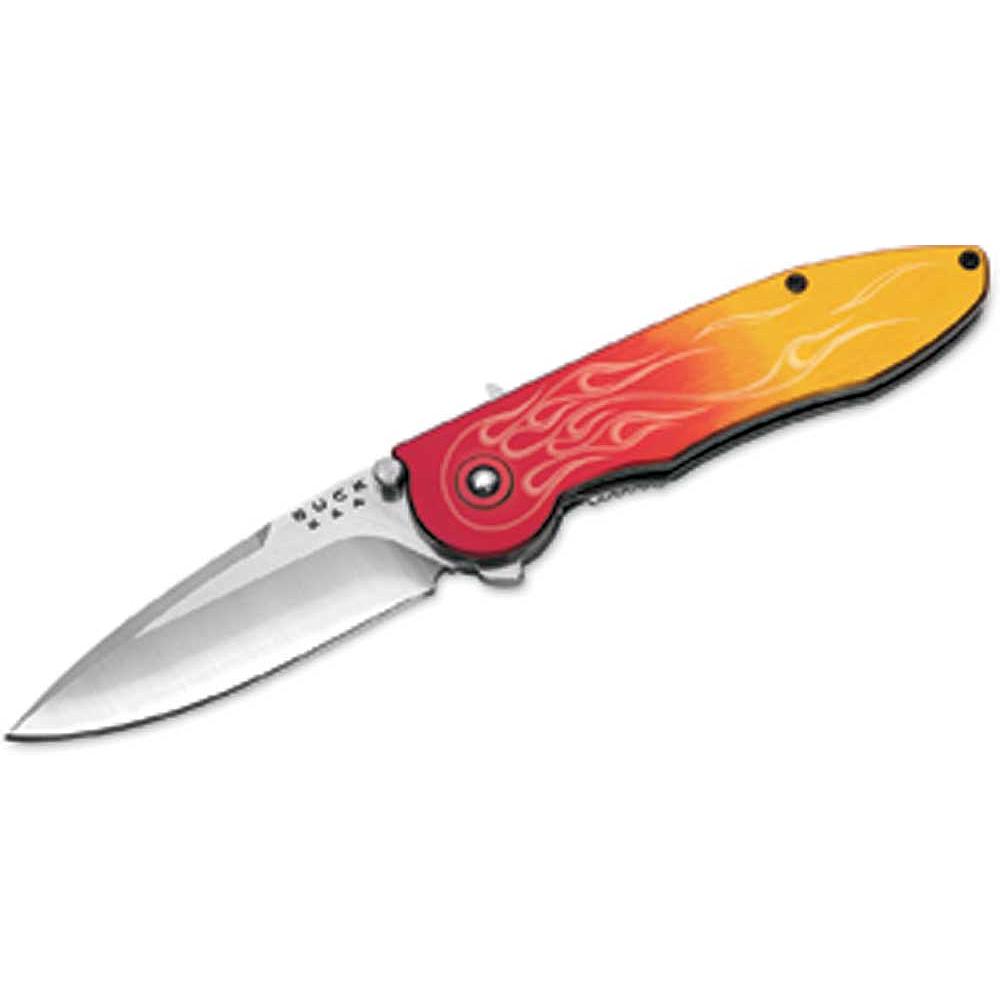 Couteau Pliant - Sirus - 11.5cm - bleu/bordeaux - Buck