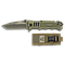 Couteau Pliant Vert - K25