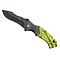 Couteau Puma-TEC camo jaune fluo - 12cm - Inox + CLIP