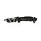 Couteau Puma Tec Noir/Camo 12cm Inox + Clip