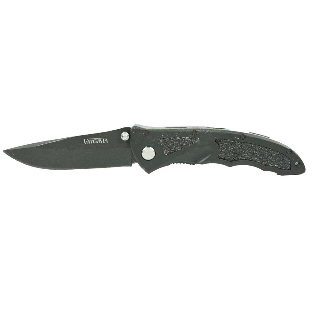 Couteau Tech Lame Teflon Noire 9 cm