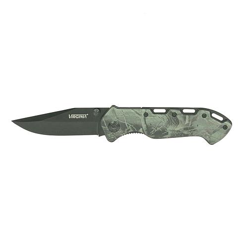 Couteau Virginia Lame Teflon 8cm - manche camoufalge