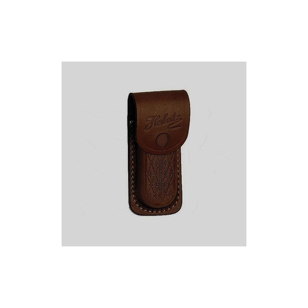 Etui Herbertz Cuir Marron Couteau 11cm