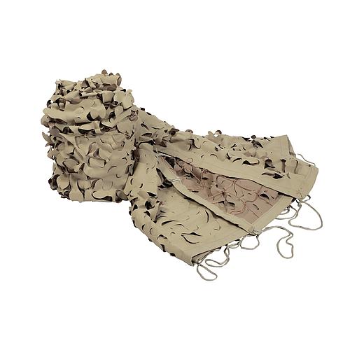 Filet de camouflage Désert Renforcé - 3m x 6m