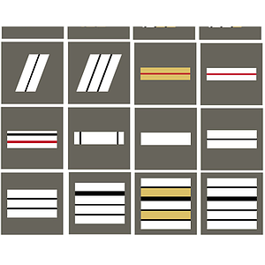 Galon de combat - CDR - HV - ARME BLANCHE