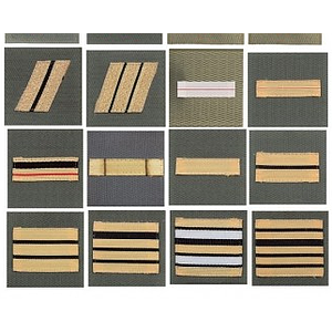 Galon de combat CDR - HV - ARME JAUNE