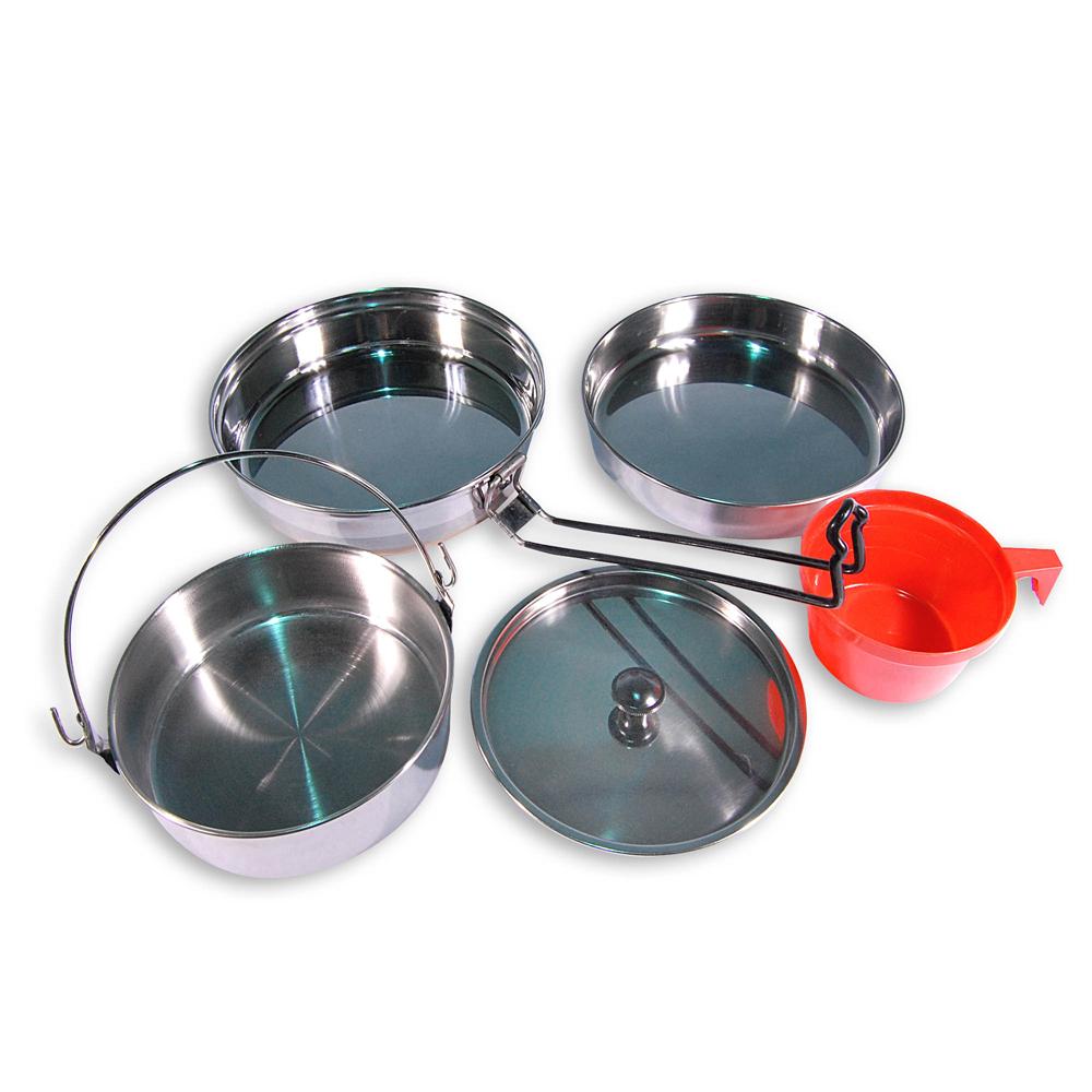 Gamelles inox 1 personne - Miltec