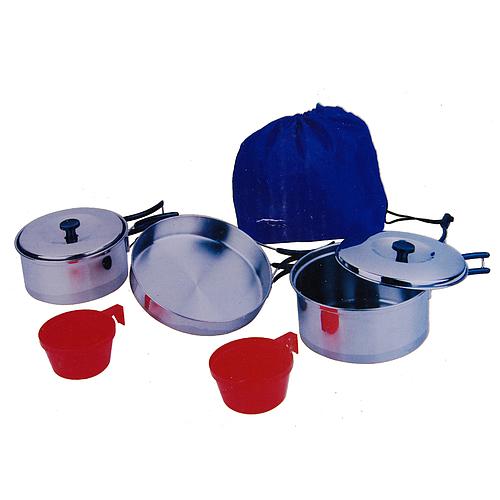 Gamelles inox 2 personnes - Miltec