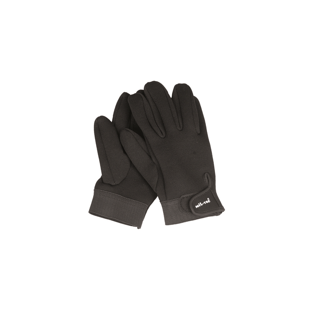 Gants néoprène avec Paume en Cuir